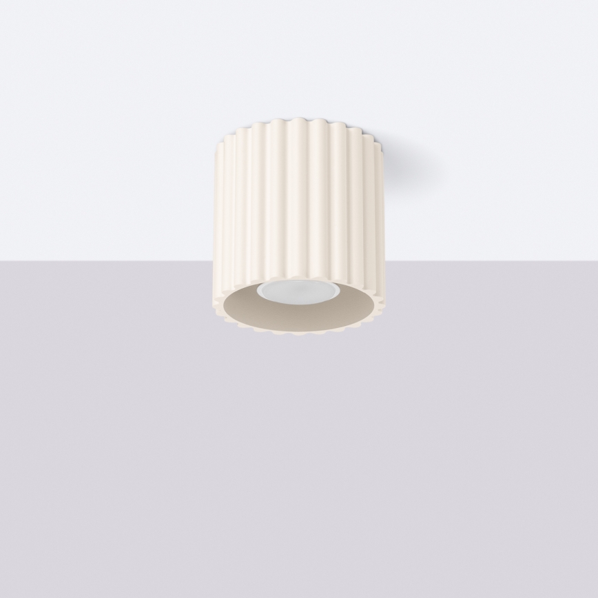 Brilagi - LED bodové svietidlo SFERA 1xGU10/10W/230V priemer 10 cm krémové