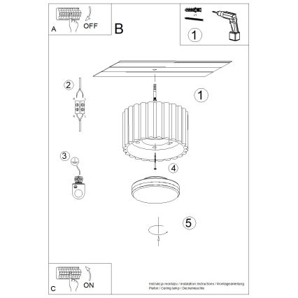 Brilagi - LED bodové svietidlo SFERA 1xGX53/30W/230V priemer 10 cm taupe