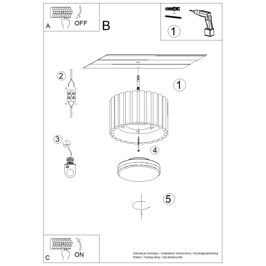 Brilagi - LED bodové svietidlo SFERA 1xGX53/30W/230V priemer 10 cm taupe