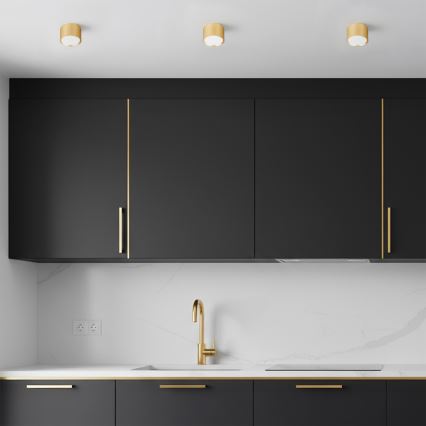 BRILAGI - LED Bodové svietidlo SMOOTH 1xGX53/15W/230V 60x82 mm zlaté
