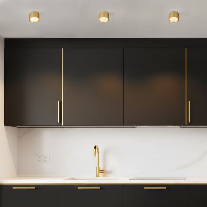 BRILAGI - LED Bodové svietidlo SMOOTH 1xGX53/15W/230V 60x82 mm zlaté
