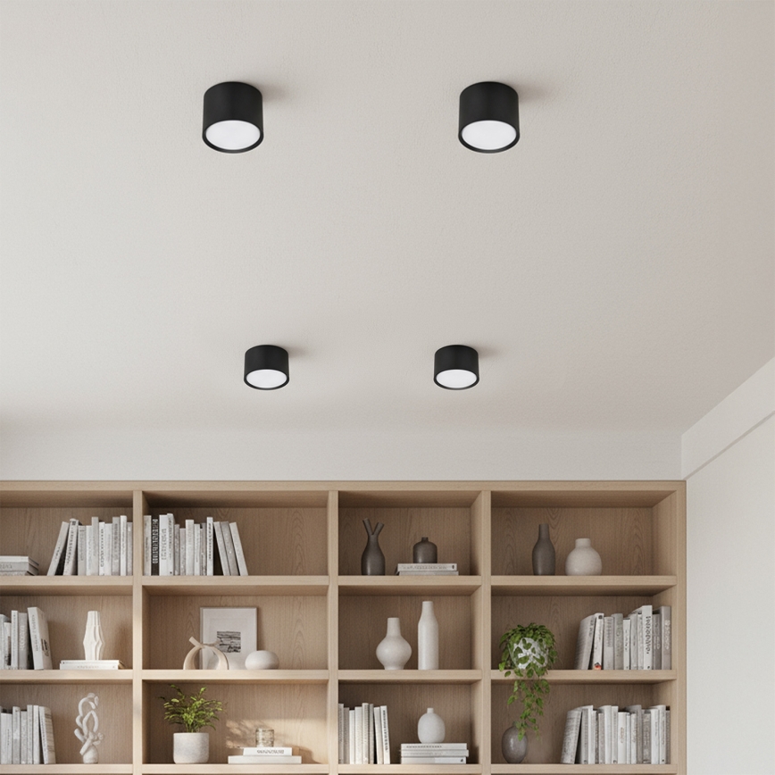 Brilagi - LED Bodové svietidlo SMOOTH 1xGX53/15W/230V čierne