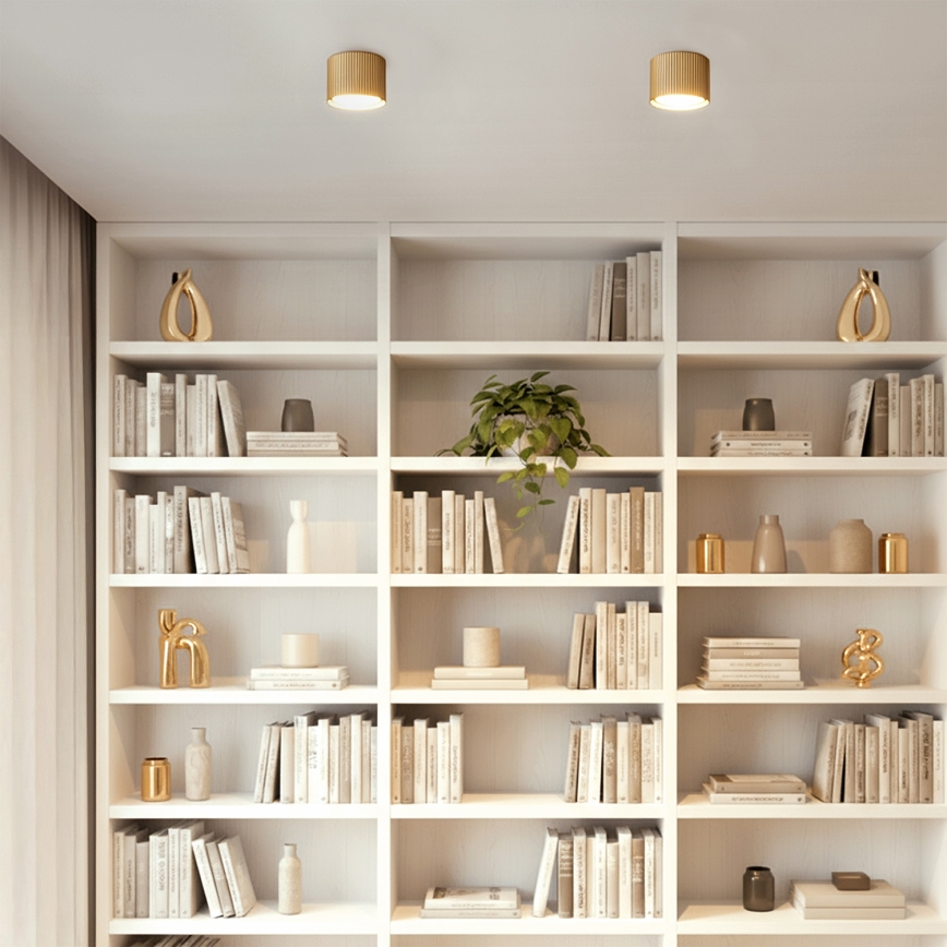BRILAGI - LED Bodové svietidlo STRIPY 1xGX53/15W/230V 60x82 mm zlaté