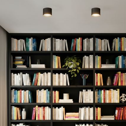 Brilagi - LED Bodové svietidlo STRIPY 1xGX53/15W/230V čierna