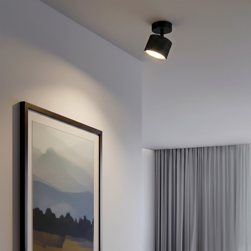 Brilagi - LED Bodové svietidlo STRIPY 1xGX53/15W/230V čierne