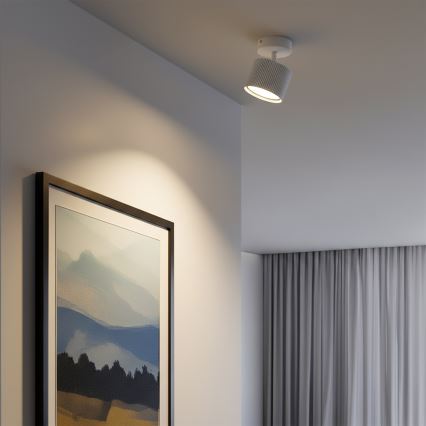 BRILAGI - LED Bodové svietidlo STRIPY 1xGX53/15W/230V pr. 82 mm biela