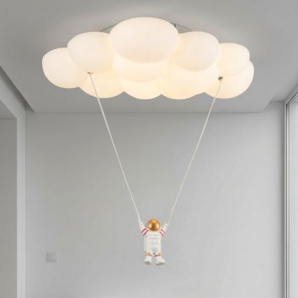 Brilagi - LED detské stropné svietidlo ASTRO LED/77W/230V biela