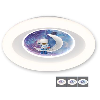BRILAGI - LED Detské stropné svietidlo ASTRO LED/80W/230V 3000/4500/6000K pr. 51 cm