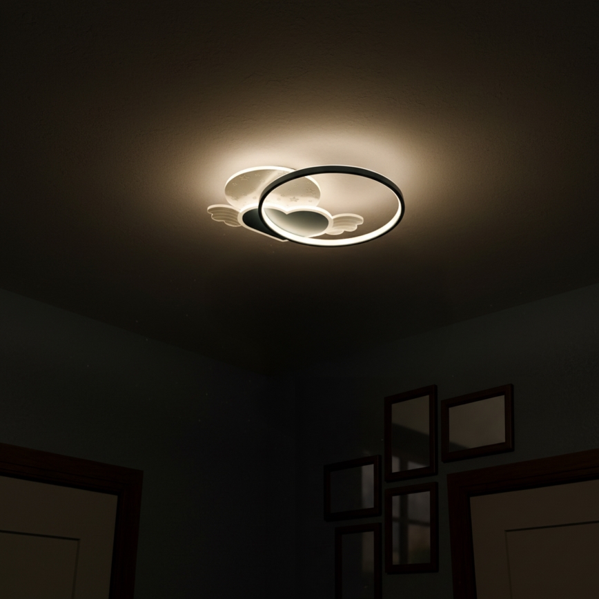 Brilagi - LED Detské stropné svietidlo LOVE LED/48W/230V 3000/4500/6000K modré