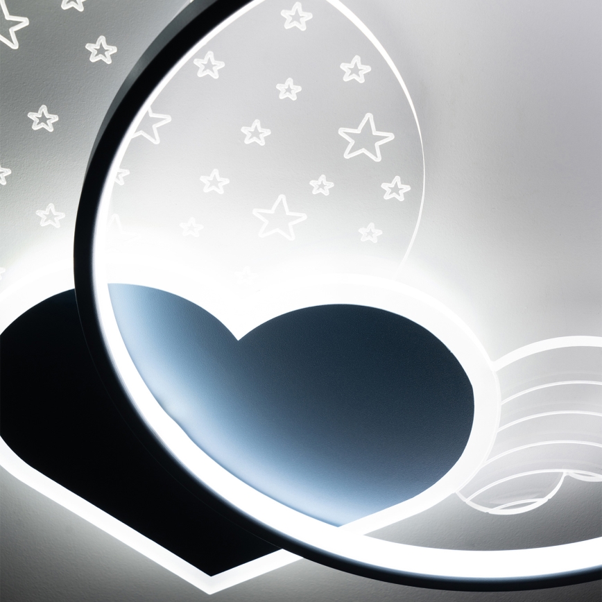 Brilagi - LED Detské stropné svietidlo LOVE LED/48W/230V 3000/4500/6000K modré