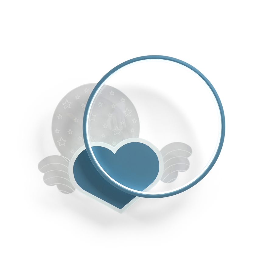 Brilagi - LED Detské stropné svietidlo LOVE LED/48W/230V 3000/4500/6000K modré