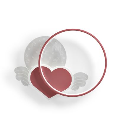 Brilagi - LED detské stropné svietidlo LOVE LED/48W/230V 3000/4500/6000K ružová