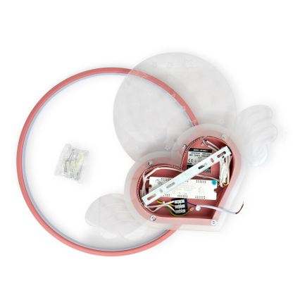 Brilagi - LED detské stropné svietidlo LOVE LED/48W/230V 3000/4500/6000K ružové