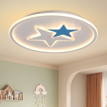 Brilagi - LED Detské stropné svietidlo STARS LED/35W/230V pr. 53 cm