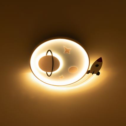 Brilagi - LED Detské stropné svietidlo STARSHIP LED/64W/230V 3000/4500/6000K modré