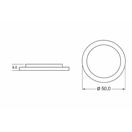 Brilagi - LED detské stropné svietidlo THUNDER LED/90W/230V 3000/4500/6000K pr. 50 cm