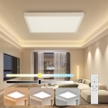 Brilagi - LED Dimerovateľné stropné osvetlenie FRAME SMART LED/50W/230V 60x60 cm 3000-6000K IP44 biele + Diaľkové ovládanie