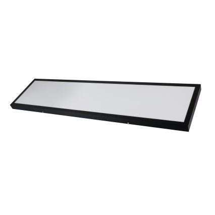 Brilagi - Dimmable Stropné Osvetlenie do Kúpeľne FRAME SMART LED/50W/230V 30x120 cm 3000-6000K IP44 čierne + diaľkové ovládanie