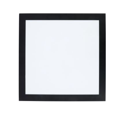 Brilagi - LED Dimmovateľné Stropné Svetlo do Kúpeľne FRAME SMART LED/24W/230V 30x30 cm 3000-6000K IP44 Čierne + Diaľkové Ovládanie