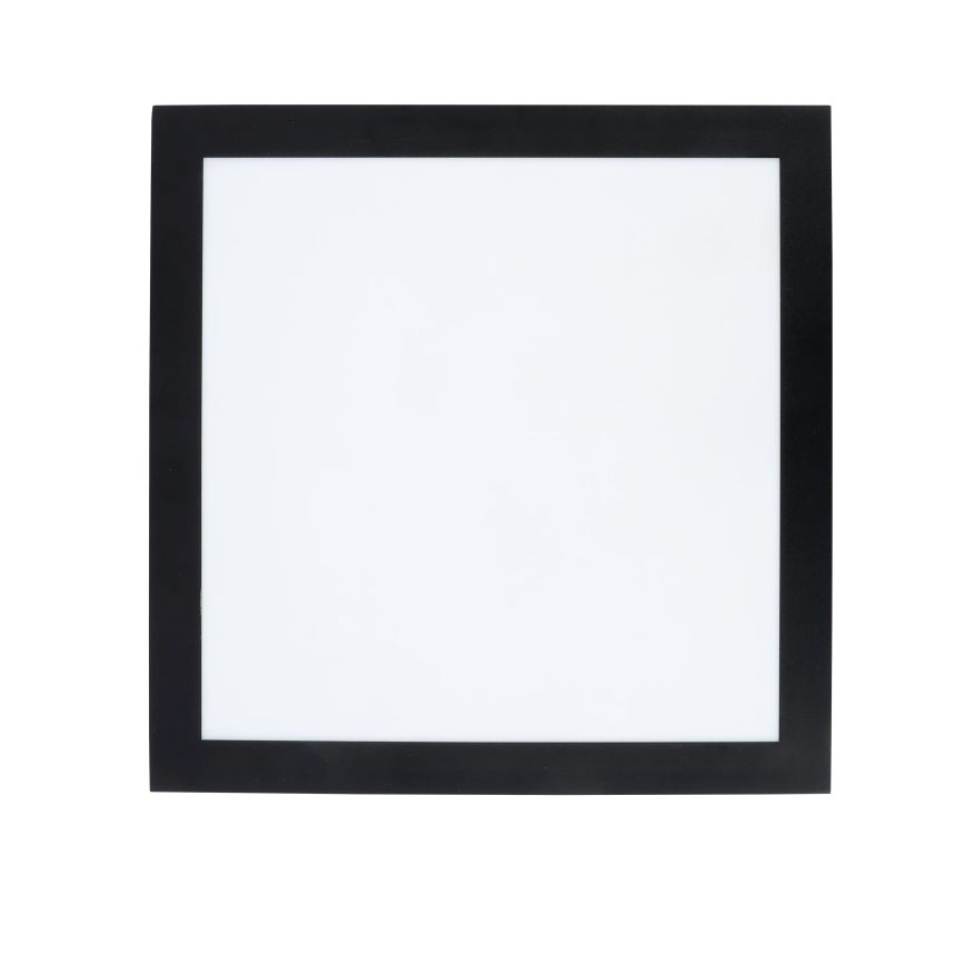Brilagi - LED Dimmovateľné Stropné Svetlo do Kúpeľne FRAME SMART LED/24W/230V 30x30 cm 3000-6000K IP44 Čierne + Diaľkové Ovládanie