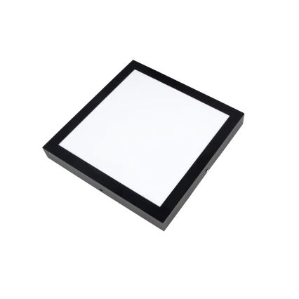 Brilagi - LED Dimmovateľné Stropné Svetlo do Kúpeľne FRAME SMART LED/24W/230V 30x30 cm 3000-6000K IP44 Čierne + Diaľkové Ovládanie
