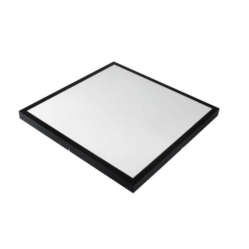 Brilagi - Dimmovateľné stropné svietidlo do kúpeľne FRAME SMART LED/50W/230V 60x60 cm 3000-6000K IP44 čierne + diaľkové ovládanie