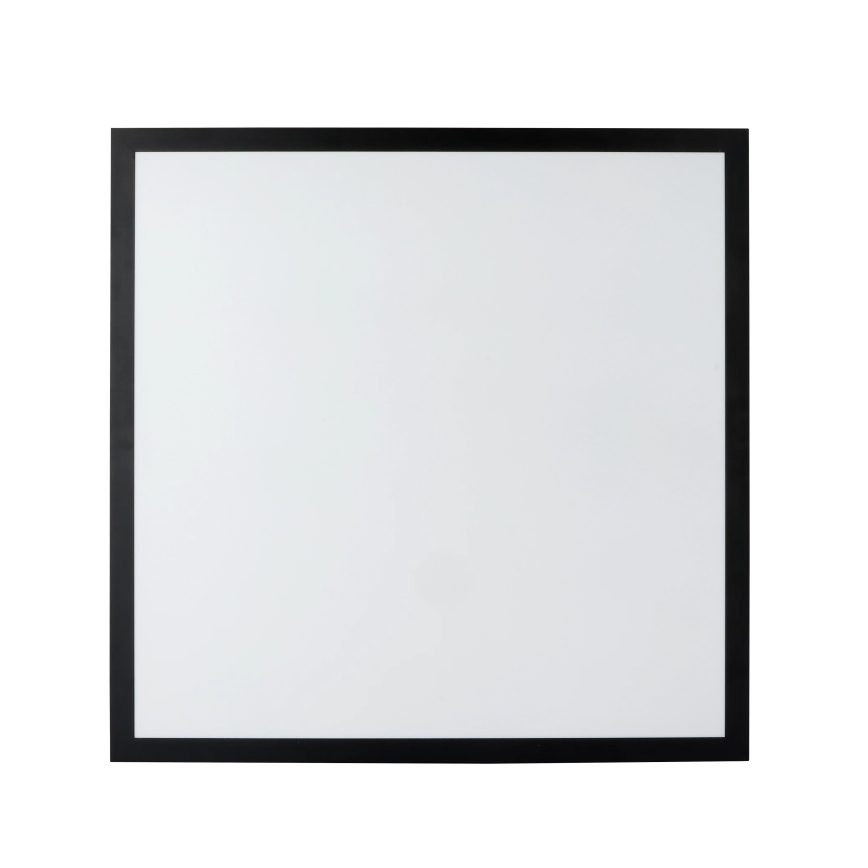 Brilagi - Dimmovateľné stropné svietidlo do kúpeľne FRAME SMART LED/50W/230V 60x60 cm 3000-6000K IP44 čierne + diaľkové ovládanie