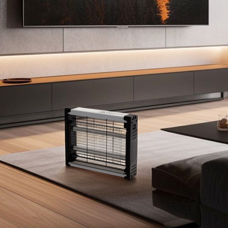 Brilagi - LED elektrický lapač hmyzu UV 2xLED/3W/230V 30 m2