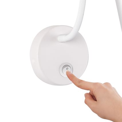 Brilagi - LED Flexibilná nástenná lampa MAYA LED/3W/230V 4000K biela