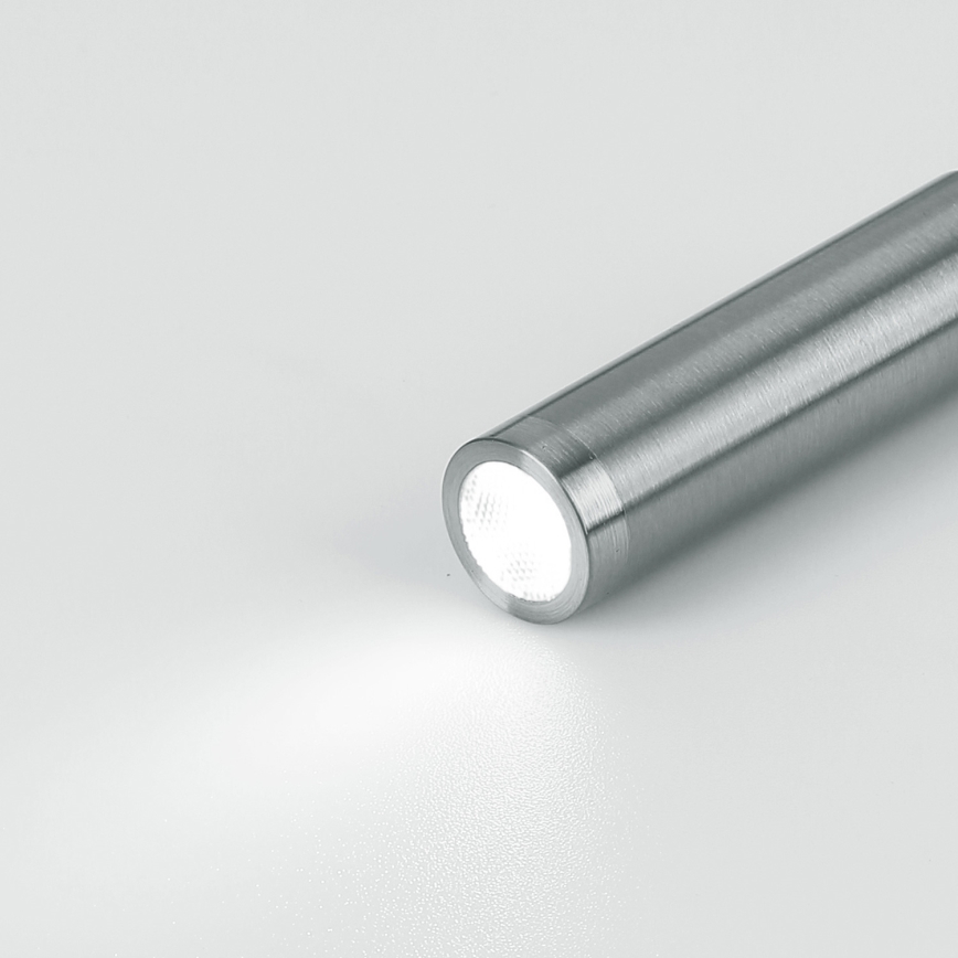 Brilagi - LED Flexibilná nástenná lampa MAYA LED/3W/230V 4000K strieborná