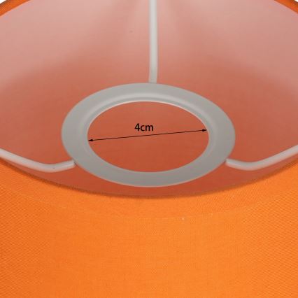 Brilagi - LED flexibilná nástenná lampa NUBILA 1xE27/25W/230V + LED/3W biela/oranžová