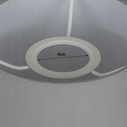 Brilagi - LED flexibilné nástenné svietidlo NUBILA 1xE27/25W/230V + LED/3W matný chróm/svetlosivá