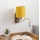 Brilagi - LED flexibilná nástenná lampa NUBILA 1xE27/25W/230V + LED/3W matný chróm/žltá