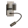Brilagi - LED Flexibilná nástenná lampa NUBILA 1xE27/25W/230V + LED/3W mosadz