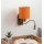 Brilagi - LED flexibilná nástenná lampa NUBILA 1xE27/25W/230V + LED/3W mosadz/oranžová