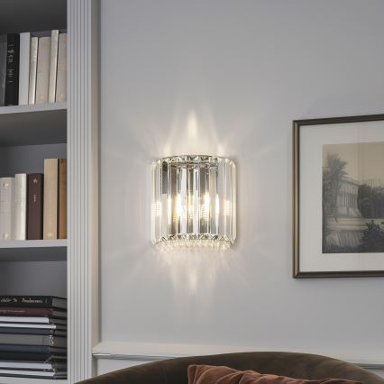 Brilagi - LED Krištáľové nástenné svietidlo GLAMOUR 1xG9/42W/230V