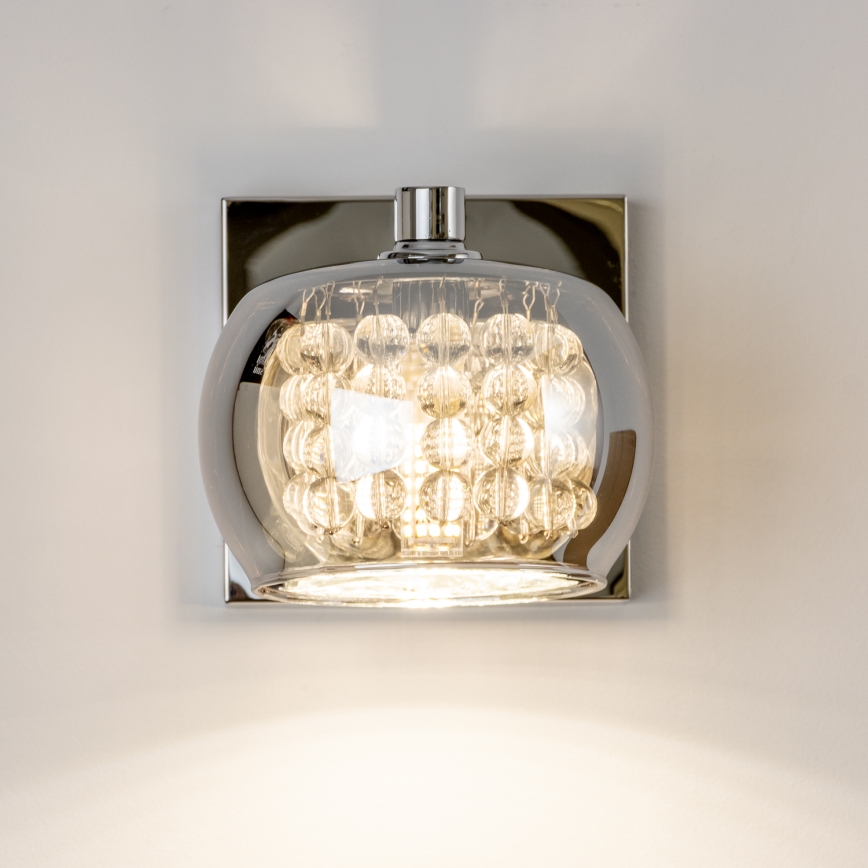 Brilagi - LED Krištáľové nástenné svietidlo JEWEL 1xG9/42W/230V