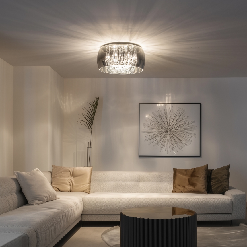 Brilagi - LED Krištáľové stropné svietidlo JEWEL 6xG9/42W/230V