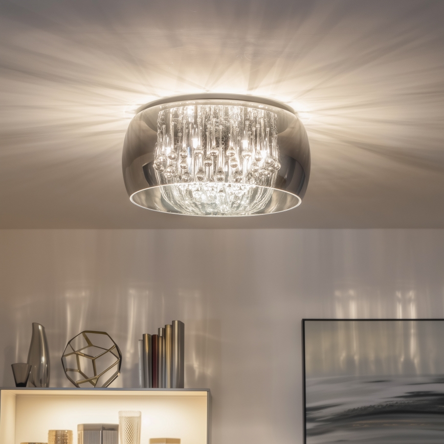 Brilagi - LED krištáľové stropné svietidlo JEWEL 6xG9/42W/230V pr. 50 cm