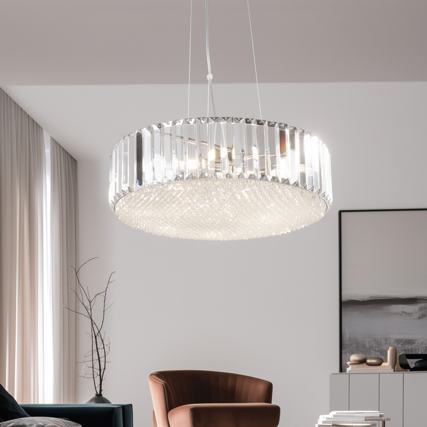 Brilagi - LED Krištáľový luster na lanku GLAMOUR 5xG9/42W/230V