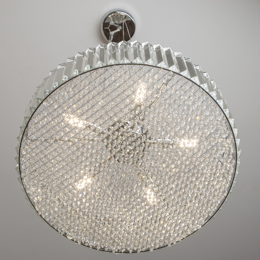 Brilagi - LED Krištáľový luster na lanku GLAMOUR 5xG9/42W/230V