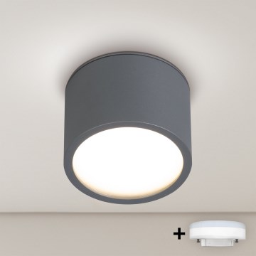 BRILAGI - LED Kúpeľňové bodové svietidlo SMOOTH 1xGX53/15W/230V 60x82 mm antracit IP54