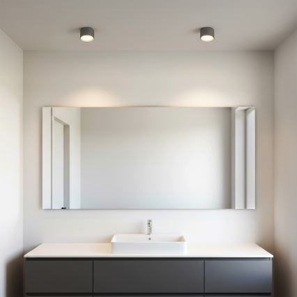 BRILAGI - LED Kúpeľňové bodové svietidlo SMOOTH 1xGX53/15W/230V 60x82 mm antracit IP54