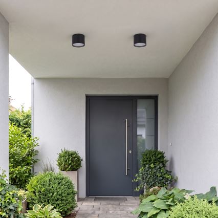 BRILAGI - LED Kúpeľňové bodové svietidlo SMOOTH 1xGX53/15W/230V 60x82 mm čierna IP54