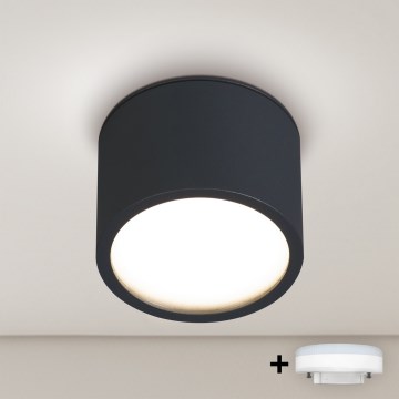 BRILAGI - LED Kúpeľňové bodové svietidlo SMOOTH 1xGX53/15W/230V 60x82 mm čierne IP54