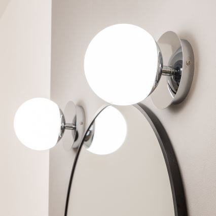 Brilagi - LED kúpeľňové nástenné svietidlo BALL LED/6W/230V 3000/4000/6500K IP44 lesklý chróm