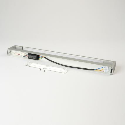 Brilagi - LED osvetlenie kúpeľňového zrkadla AQUA LINE LED/18W/230V 60 cm IP44 matný chróm CRI 90