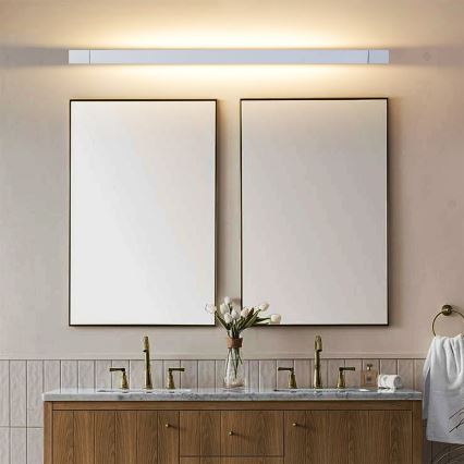 Brilagi - LED kúpeľňové osvetlenie zrkadla AQUA LINE LED/36W/230V 120 cm IP44 matný chróm CRI 90