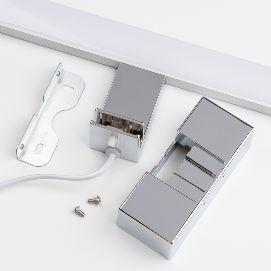 Brilagi - LED kúpeľňové osvetlenie na zrkadlo 3 v 1 VESTRA LED/6W/230V 30 cm IP44 lesklý chróm