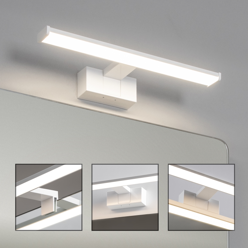 Brilagi - LED Kúpeľňové osvetlenie zrkadla 3v1 VESTRA LED/8W/230V 40 cm IP44 biela